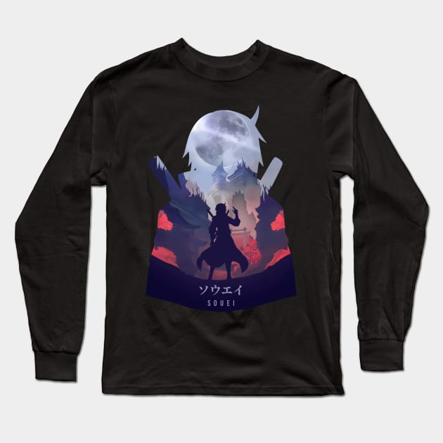 Souei - Dark Illusion Long Sleeve T-Shirt by The Artz